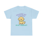 Walking My Golden Kawaii T-Shirt
