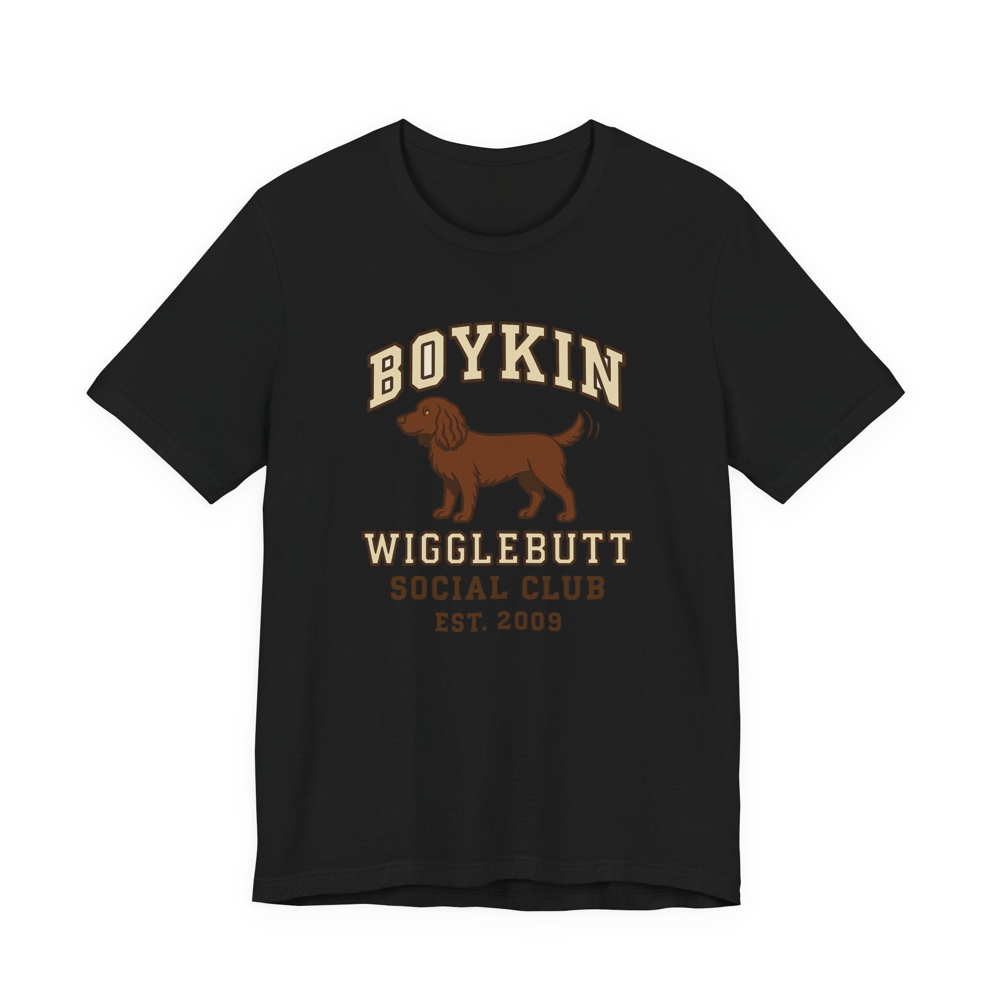 Boykin Spaniel Wigglebutt Social Club Tee