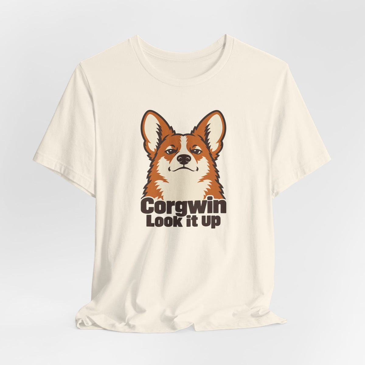 Corgwin Look It Up Corgi T-Shirt