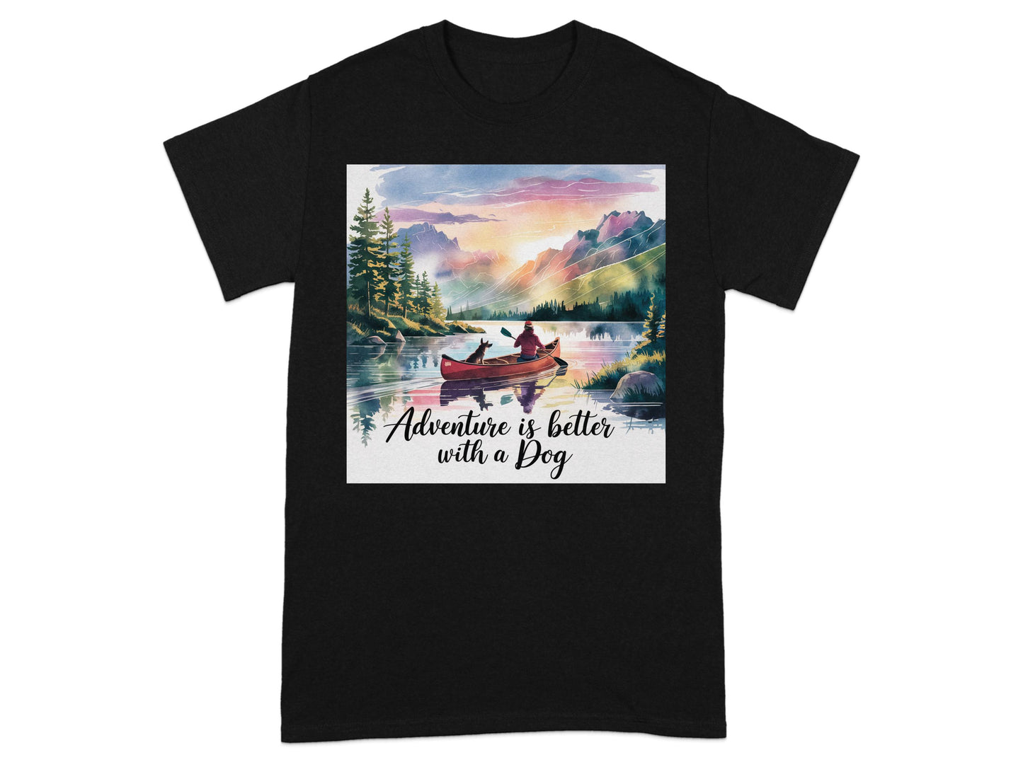 Adventure is Better with a Dog T-shirt product type