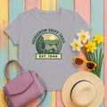 English Cocker Hedgerow Sniff Trail Tee in Athletic Heather