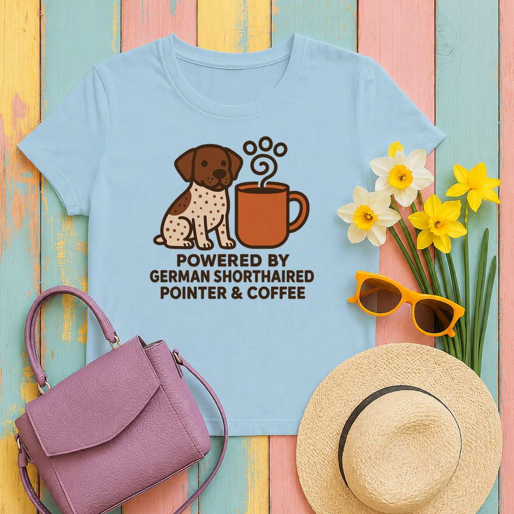 GSP Coffee Ritual Graphic T-Shirt in Light Blue