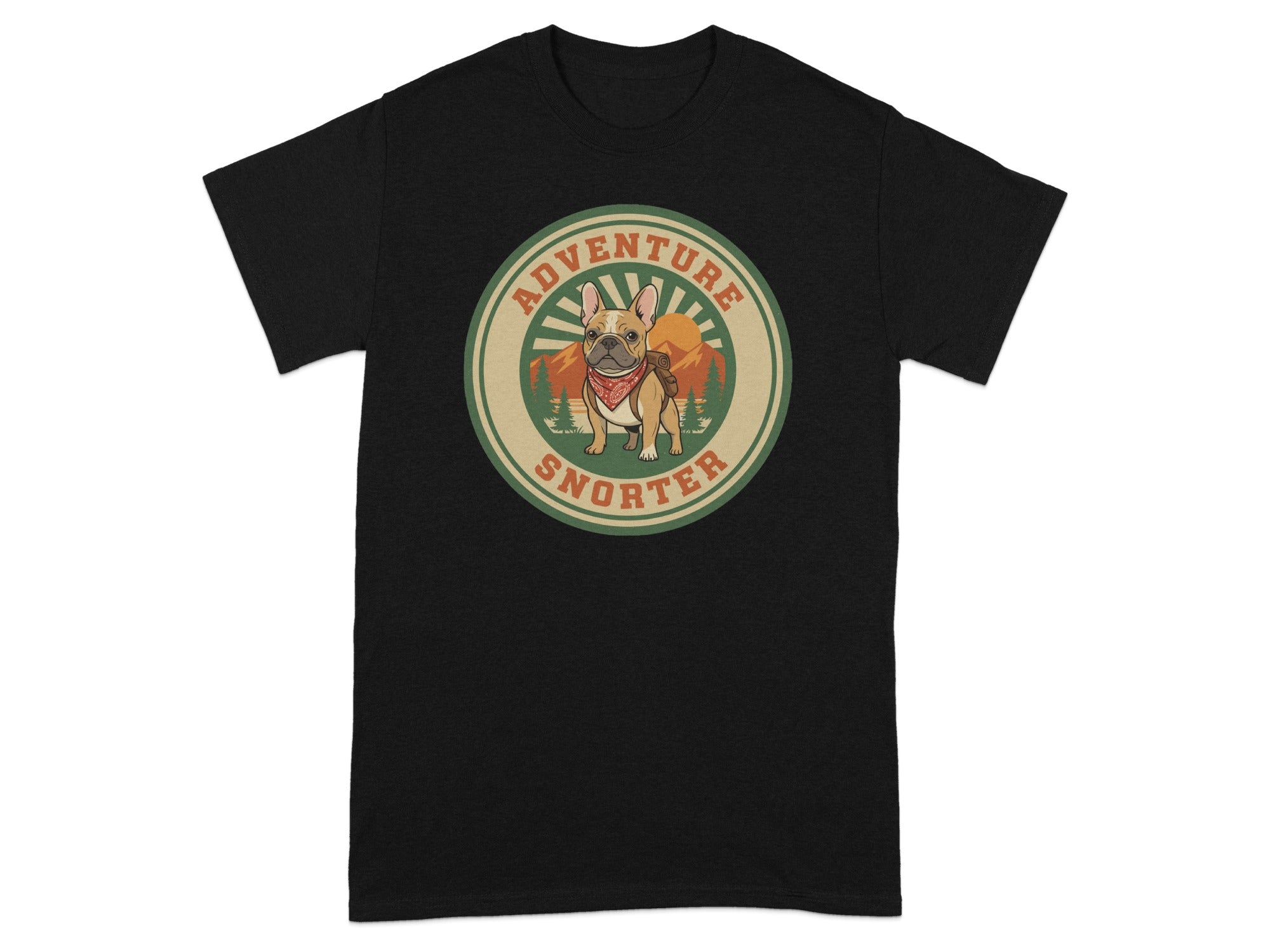 Adventure Snorter graphic t-shirt for outdoor enthusiasts