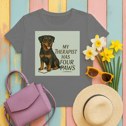My Therapist Has Four Paws Cute Dog Shirt product