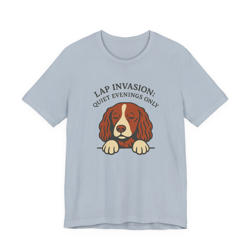 Welsh Springer Spaniel Lap Invasion Tee