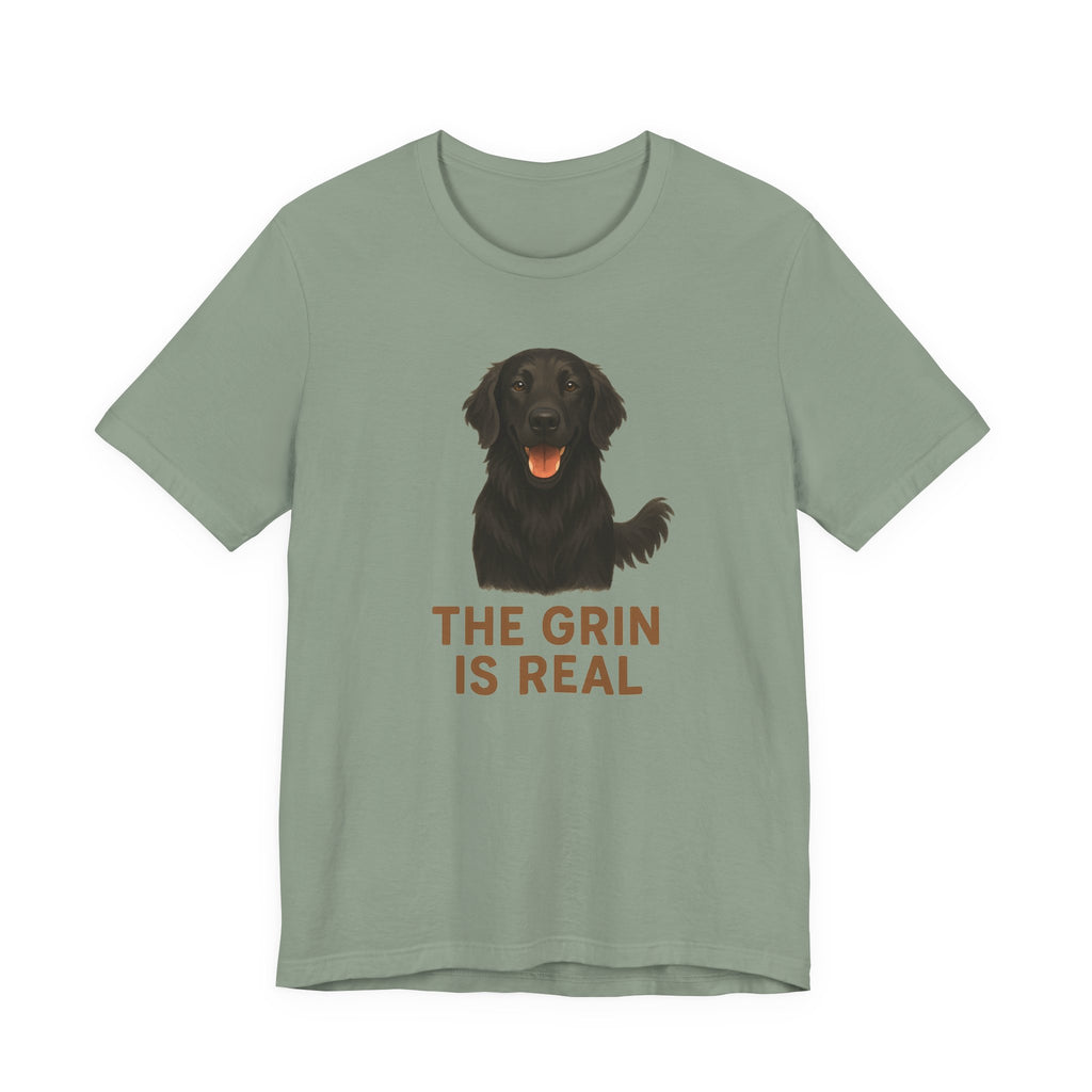 Flat-Coat The Grin Is Real Tee