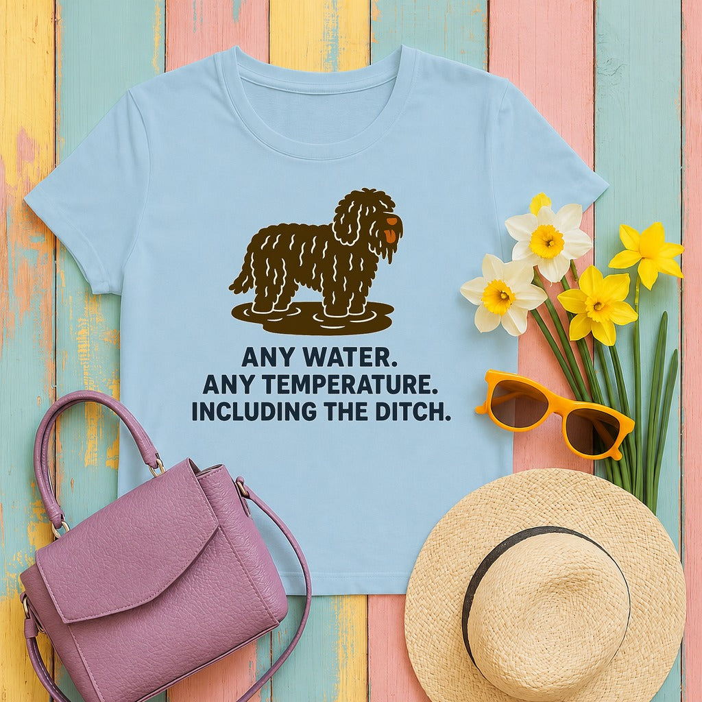 Barbet Any Water, Any Temperature Tee in Light Blue