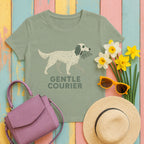 english setter gentle-courier tee flat lay hero