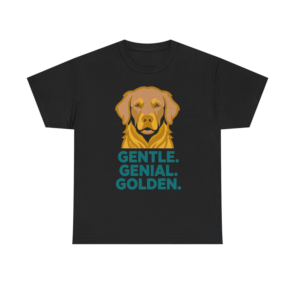 Gentle Golden Retriever Graphic T-Shirt