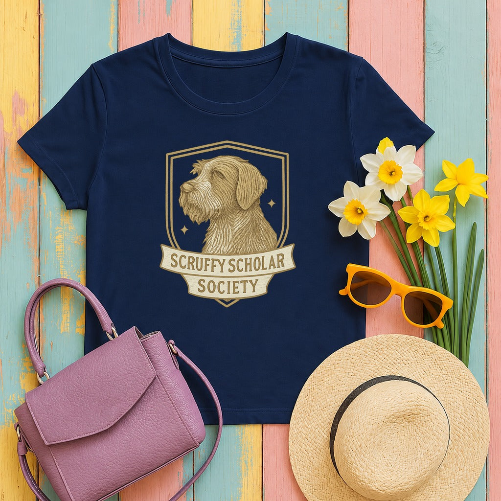 wpg scruffy-scholar-crest tee flat lay hero v8