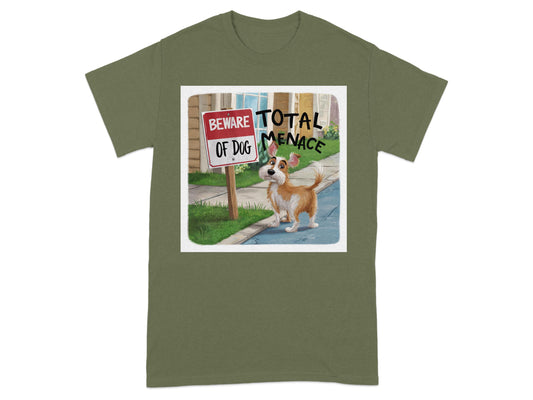 Beware of Dog Total Menace Graphic T-Shirt product