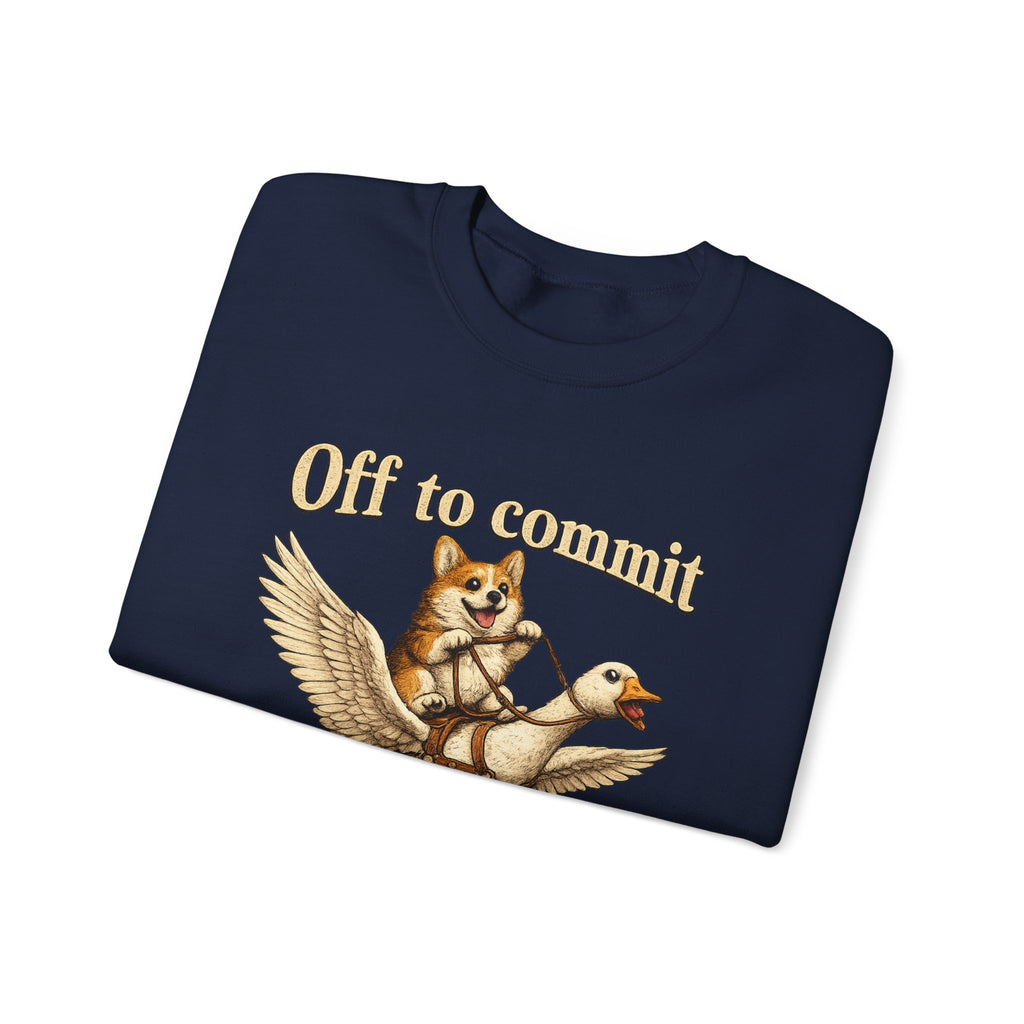 Corgi & Goose Shenanigans Graphic Sweatshirt