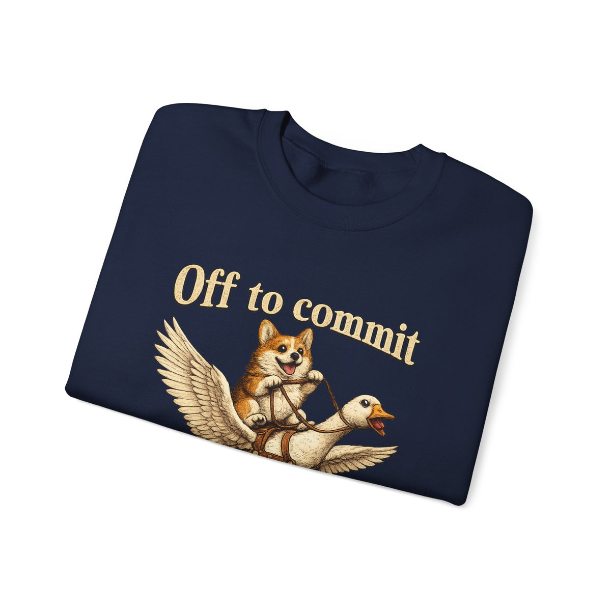 Corgi & Goose Shenanigans Graphic Sweatshirt