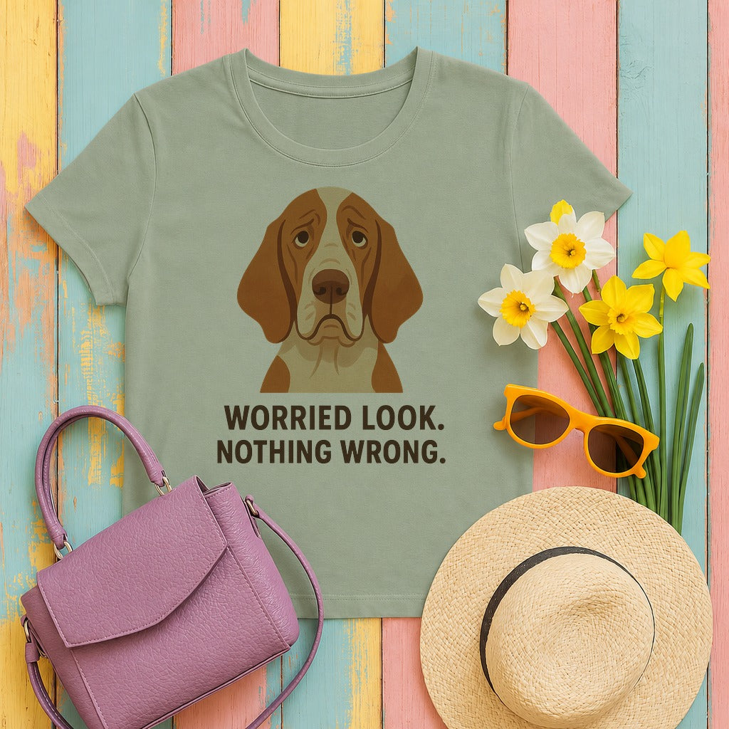 bracco worried-frown-study tee flat lay hero