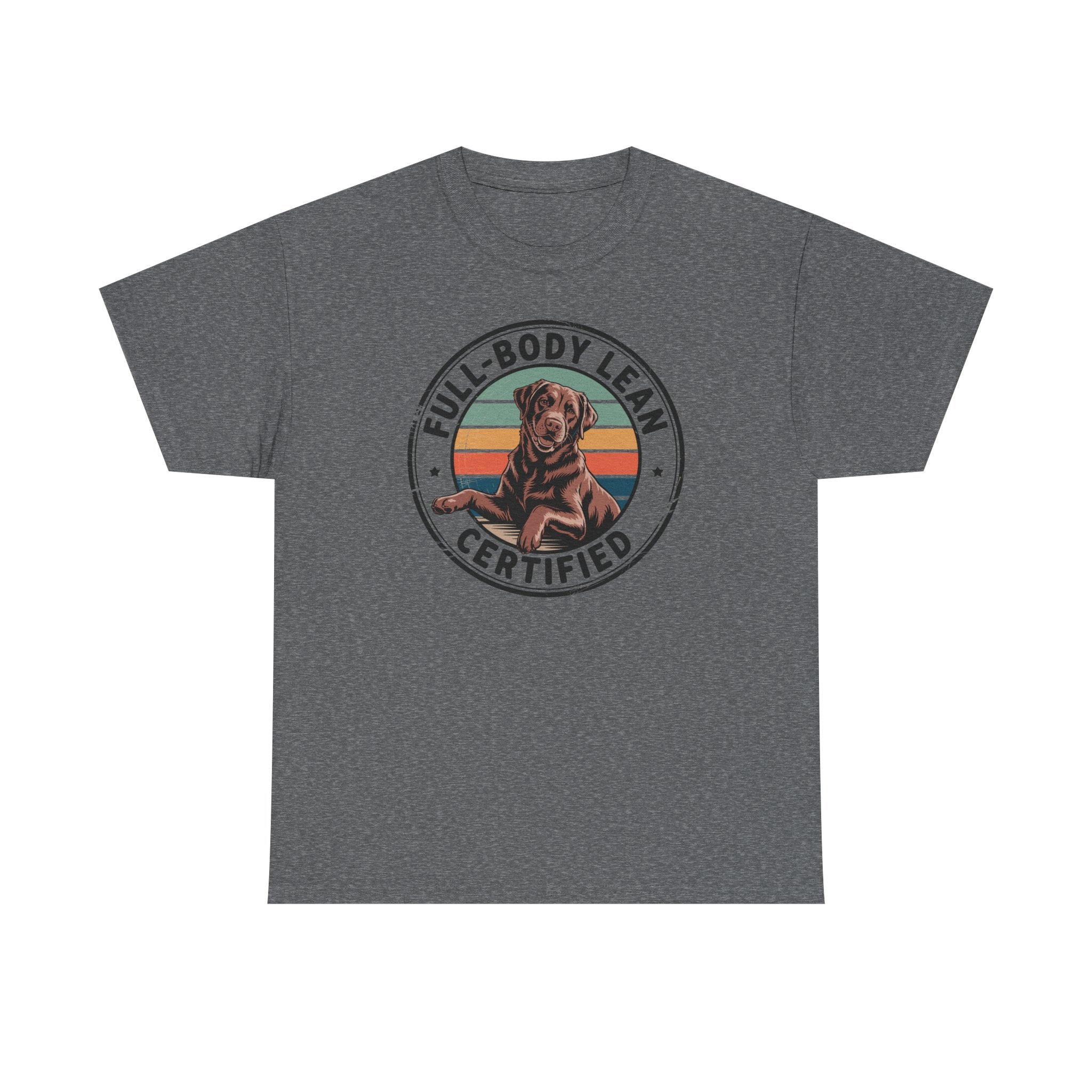 Full Body Lean Certified Chocolate Labrador Retriever T-Shirt