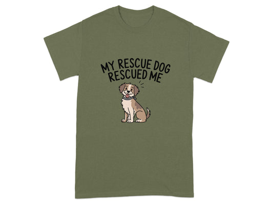 My Rescue Dog Rescued Me T-shirt product type