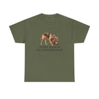 Every Walk Is An Investigation Sniffing Bloodhound T-Shirt