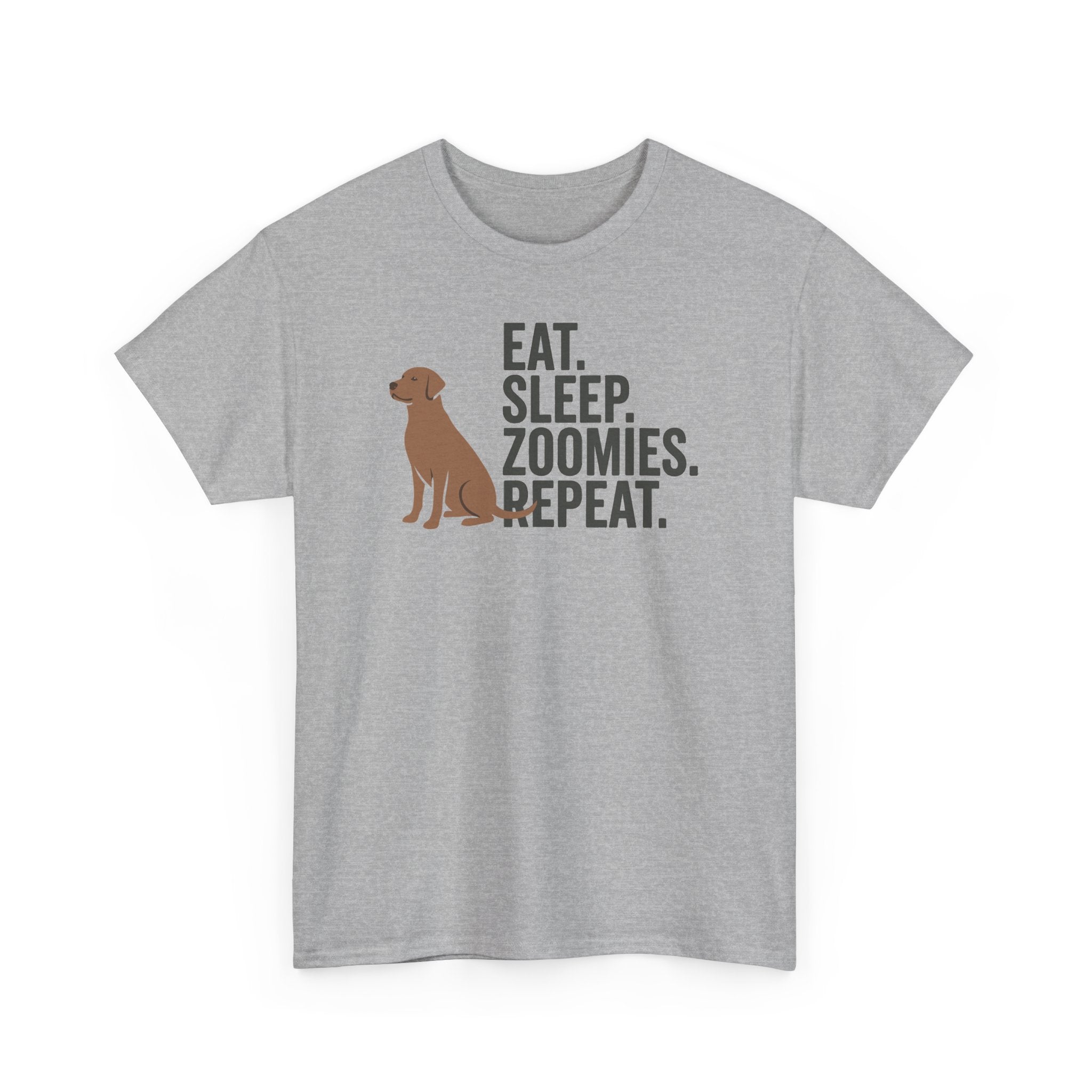 Eat Sleep Zoomies Repeat Dog T-Shirt