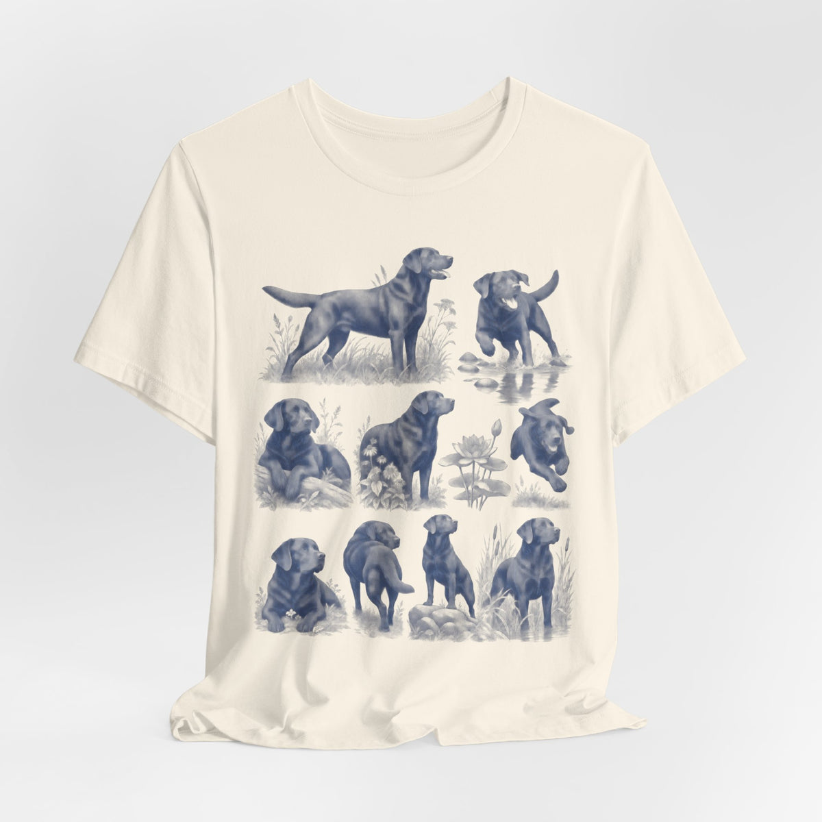 Indigo Labrador Collage T-Shirt