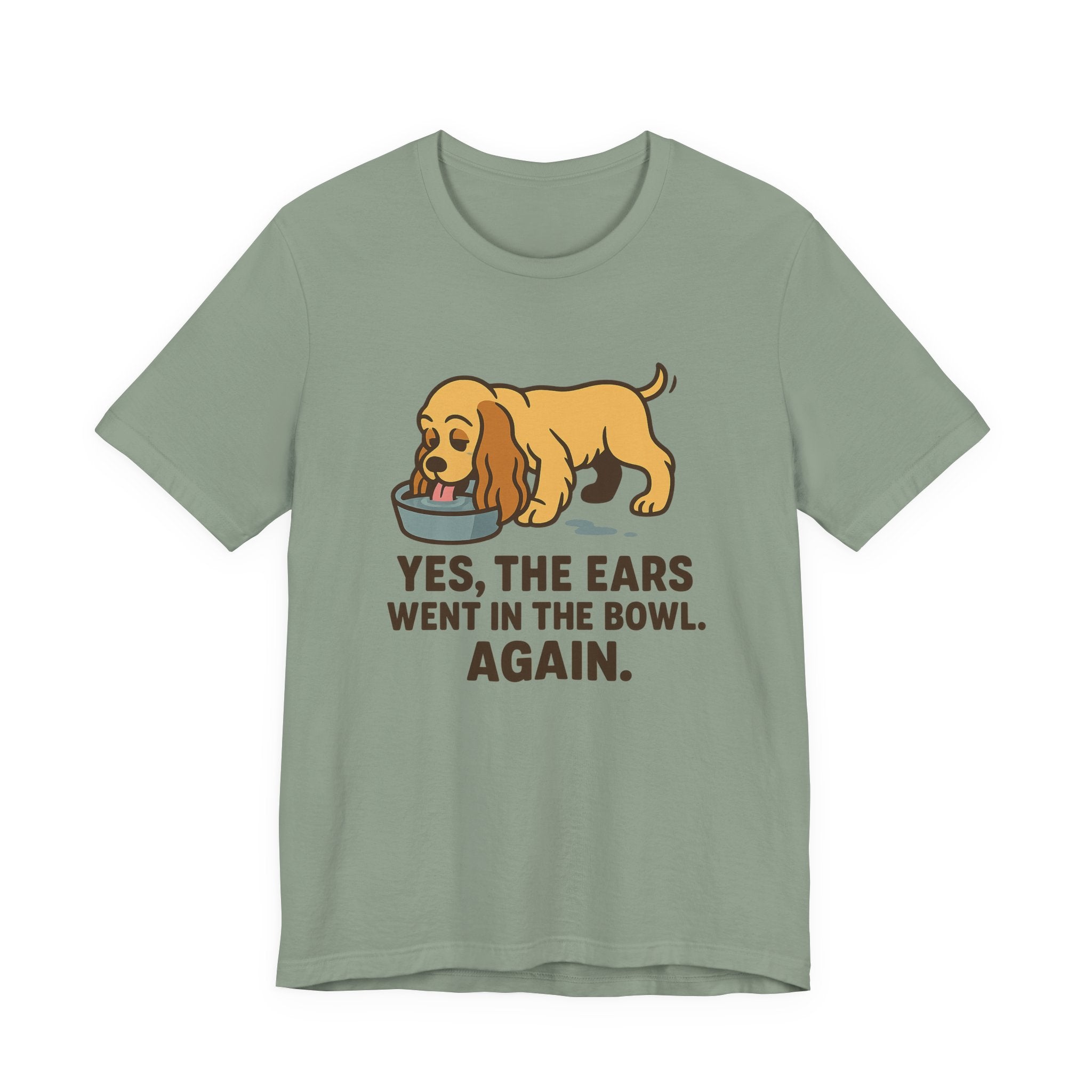 Cocker Ears in the Bowl Tee