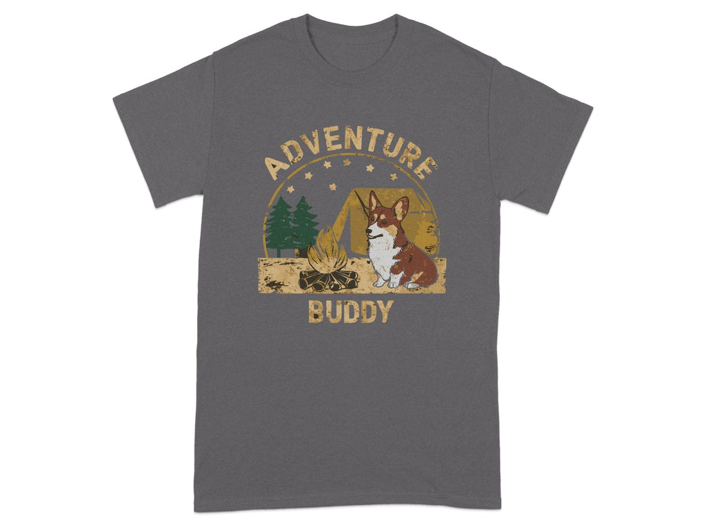 Adventure Buddy Campfire Corgi T-Shirt product