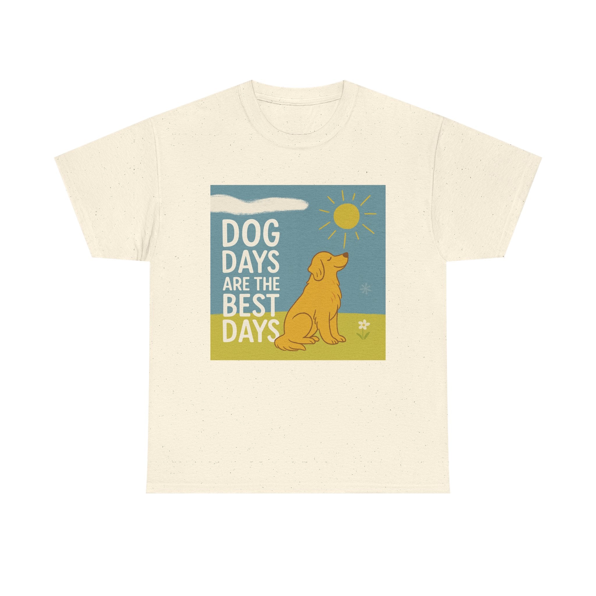 Dog Days Are The Best Days With Golden Retriever T-Shirt