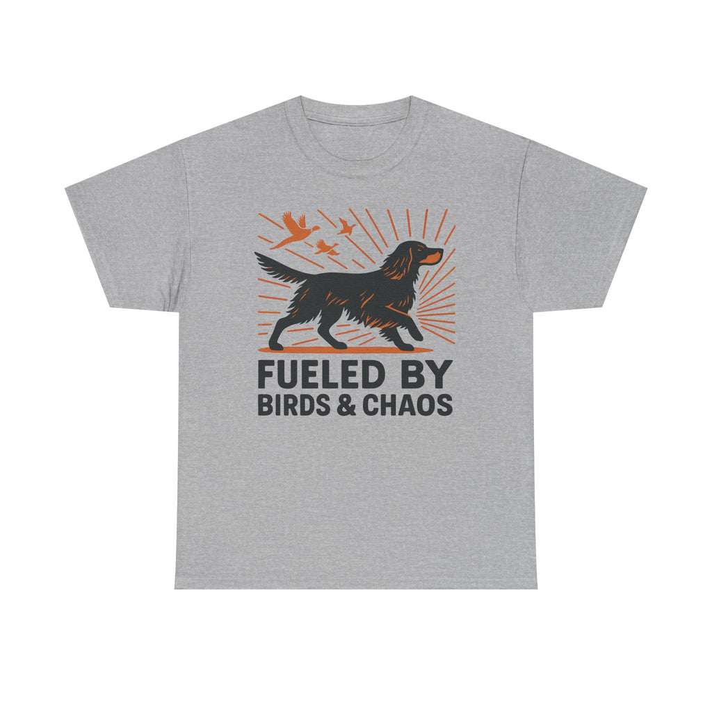 Fueled By Birds And Chaos Gordon Setter T-Shirt