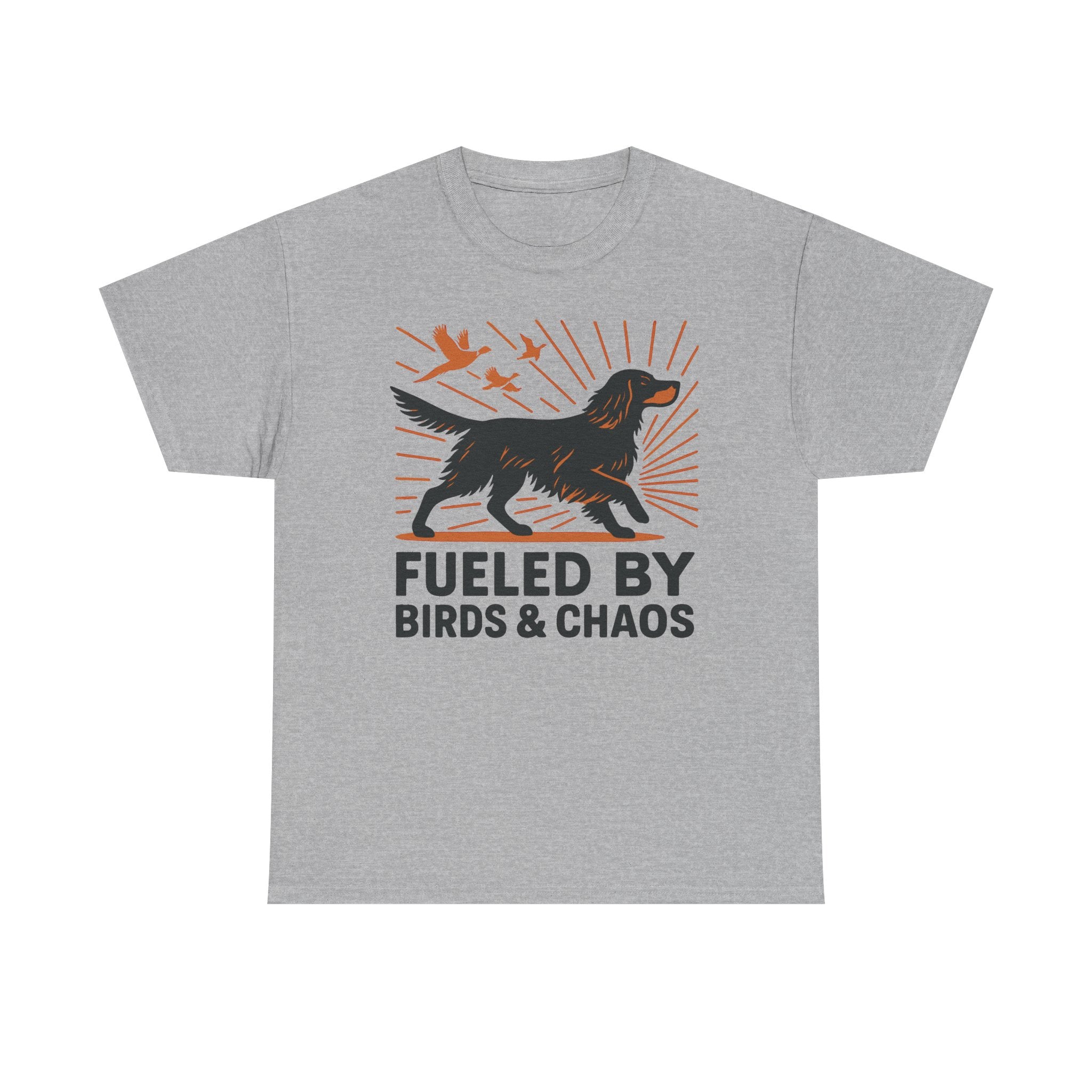 Fueled By Birds And Chaos Gordon Setter T-Shirt