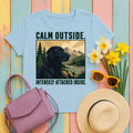 Attached Soul Labrador T-Shirt in Light Blue