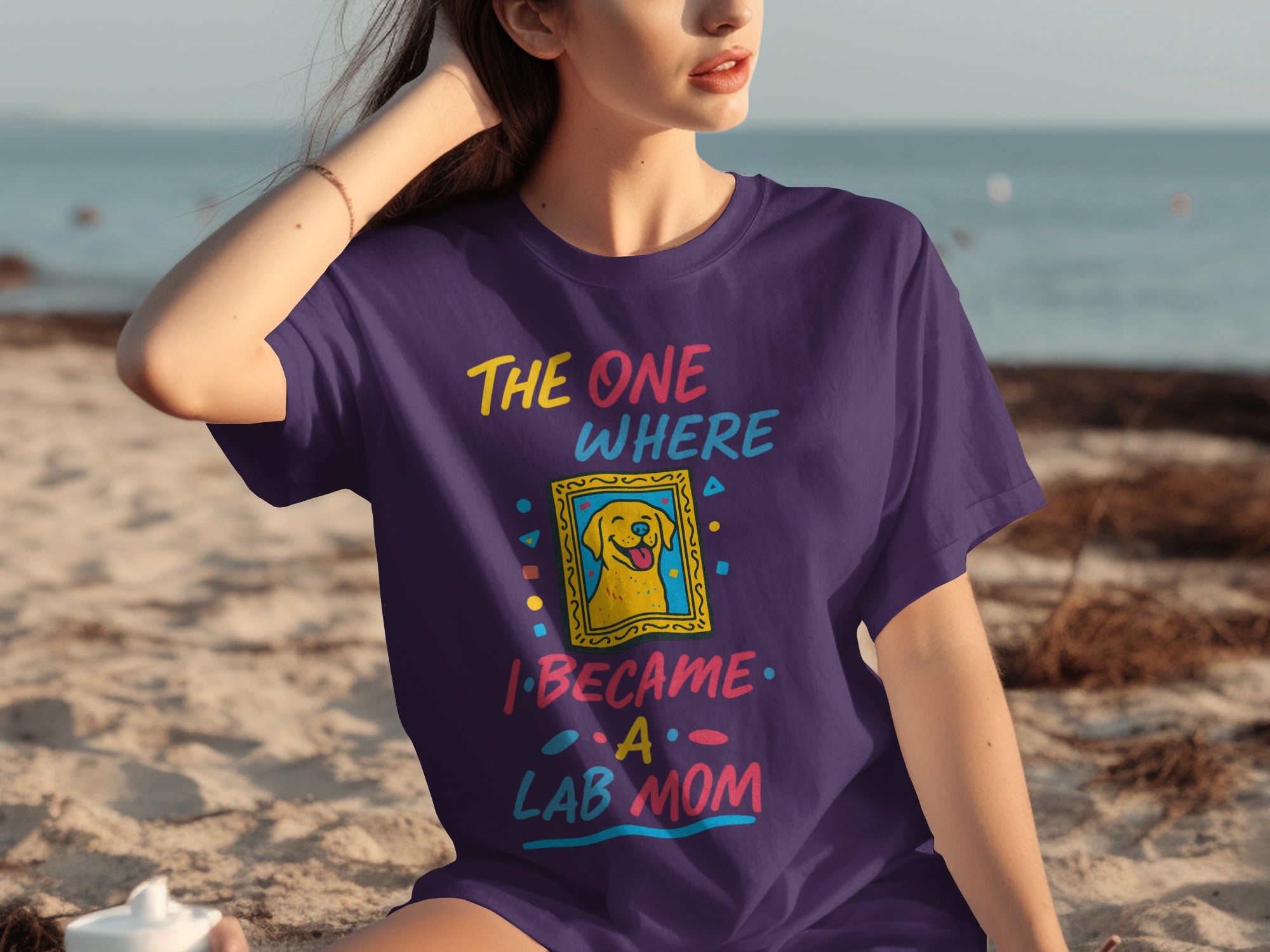 The One Where I Became a Lab Mom T-Shirt