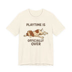 Bracco Italiano Playtime Is Over Tee