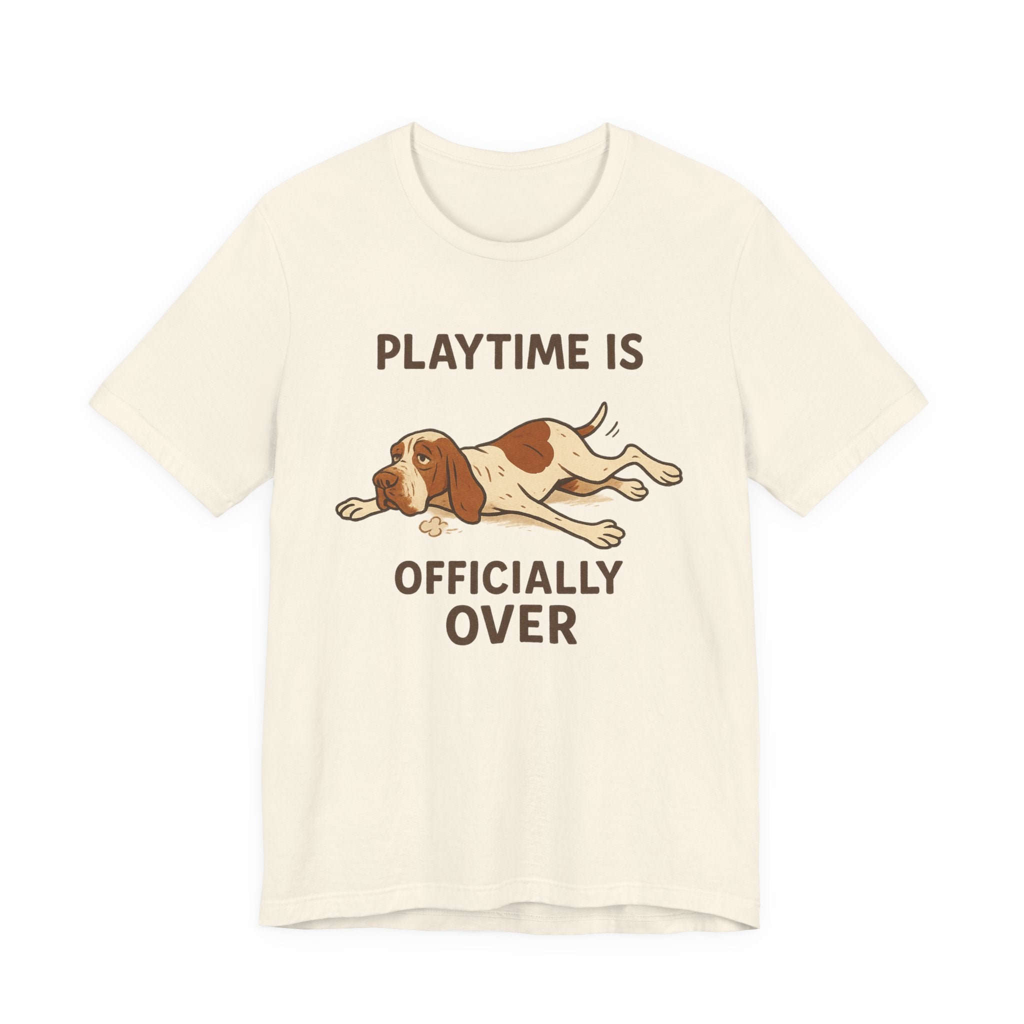 Bracco Italiano Playtime Is Over Tee