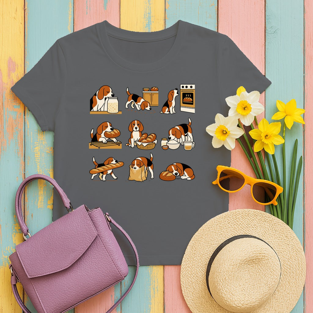Artisan Hound Baking Club T-Shirt in Graphite Heather