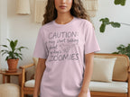 CAUTION: may start talking about my dog's zoomies graphic tee.