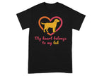 My heart belongs to my lab T-shirt