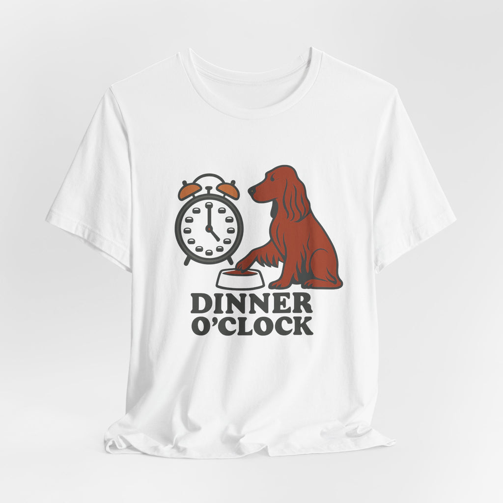 Irish Setter Dinner O'Clock Tee
