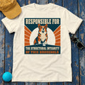 Structural Integrity Corgi Graphic T-shirt in Natural