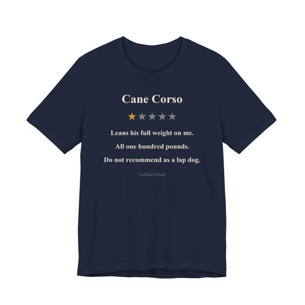 Cane Corso One-Star Review t-shirt, view 6