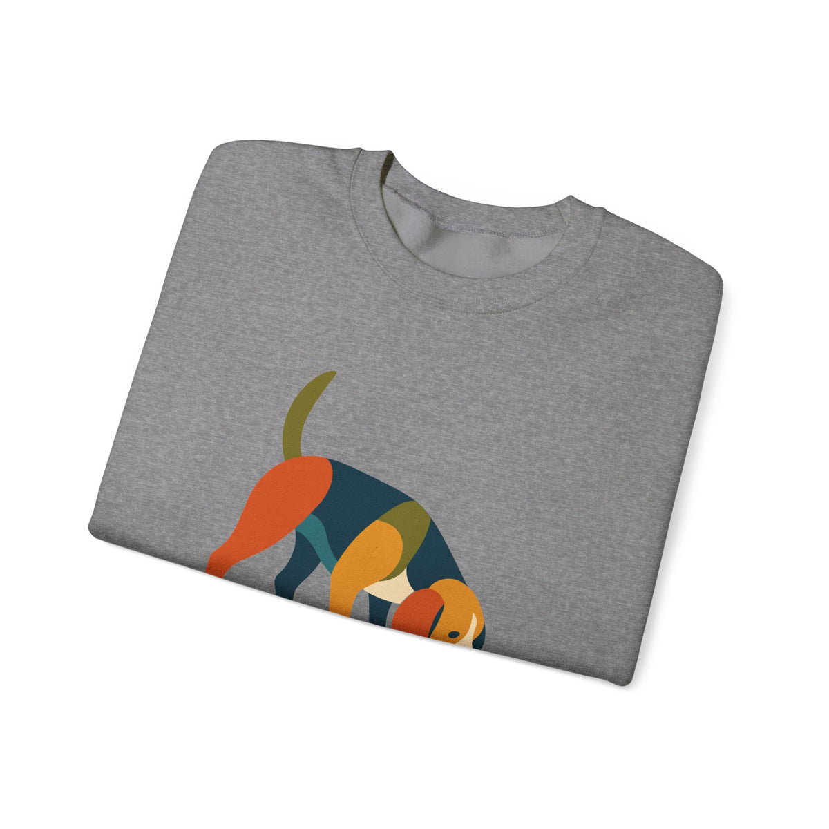 Feral Little Creature Sniffing Beagle Sweatshirt