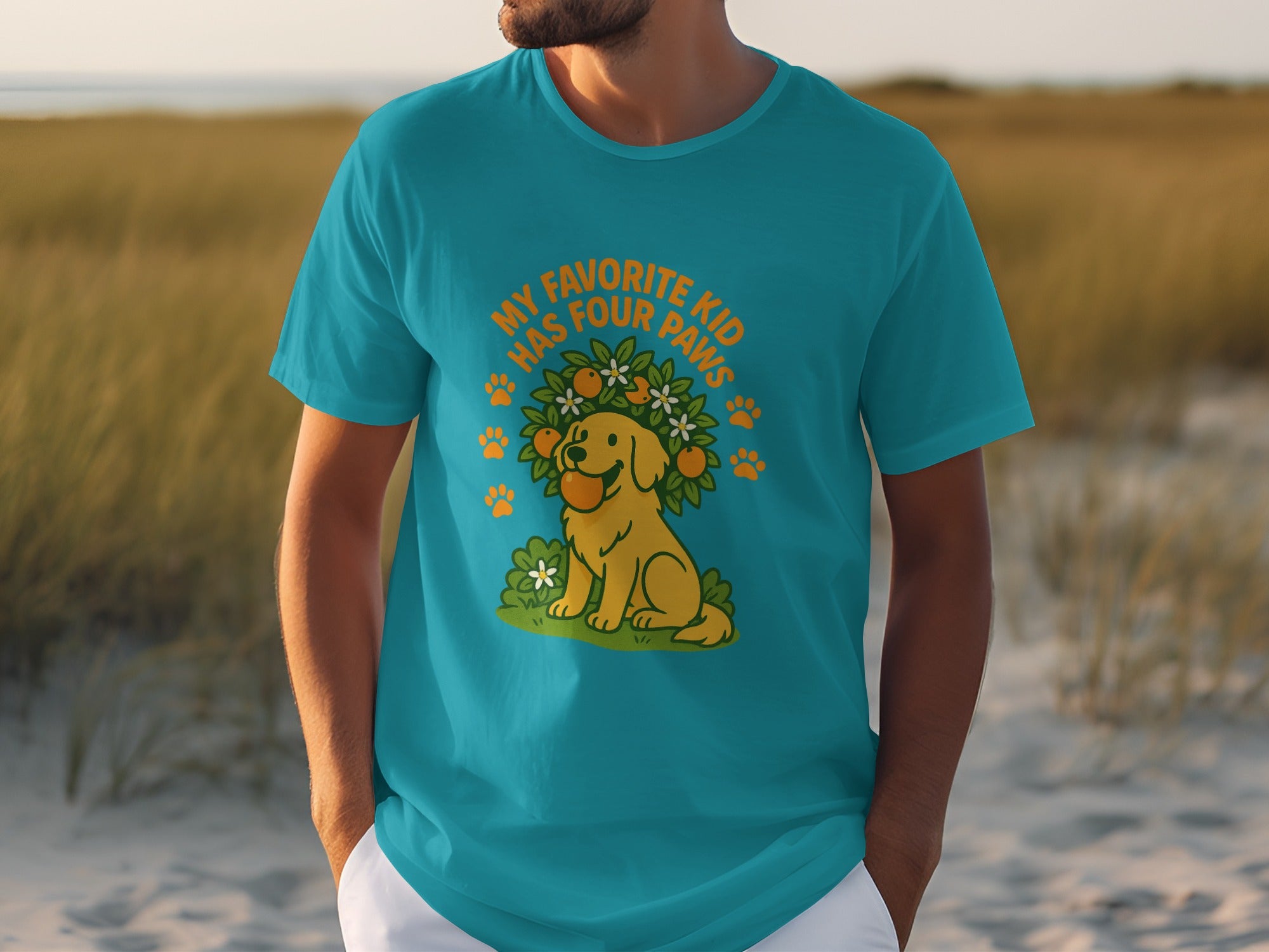 My Favorite Kid Has Four Paws Graphic T-shirt Product