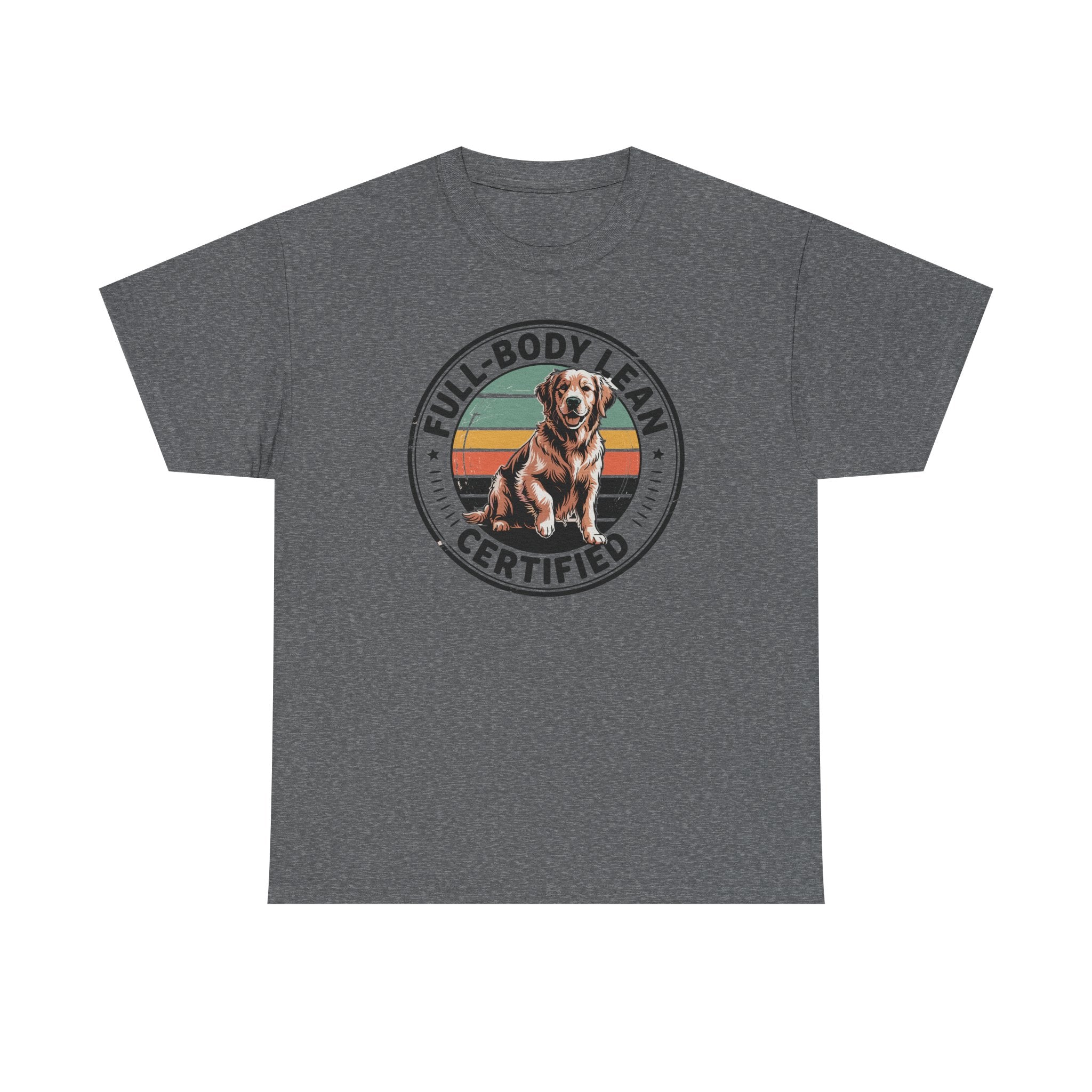 Full Body Lean Certified Golden Retriever T-Shirt