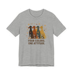 Doberman Four Colors Mid-Century Tee