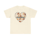 Golden Retriever Dogaholic Heart T-Shirt