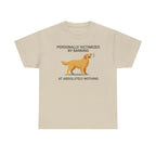 Victimized by Barking Golden Retriever T-Shirt