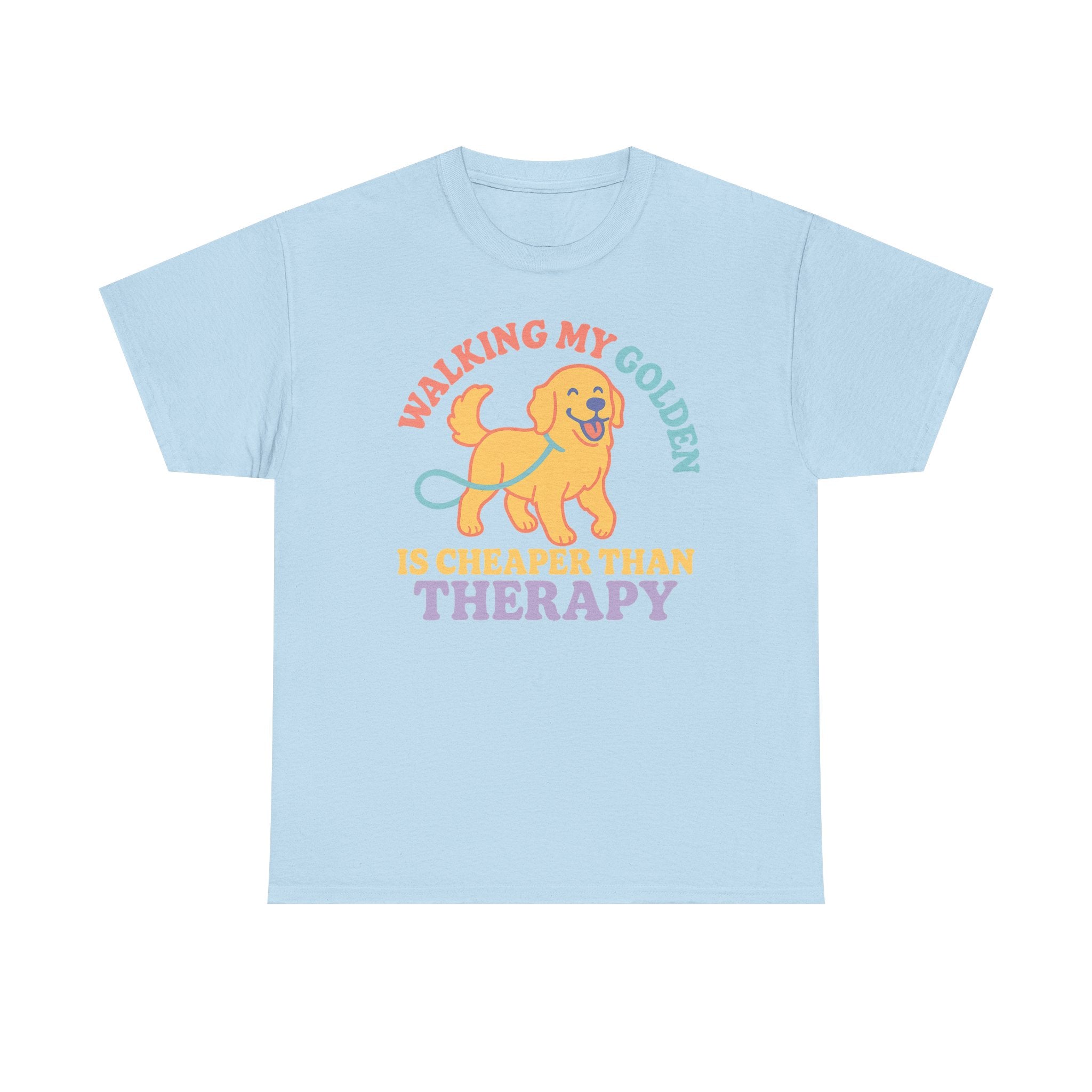 Cheaper Than Therapy Golden Retriever T-Shirt