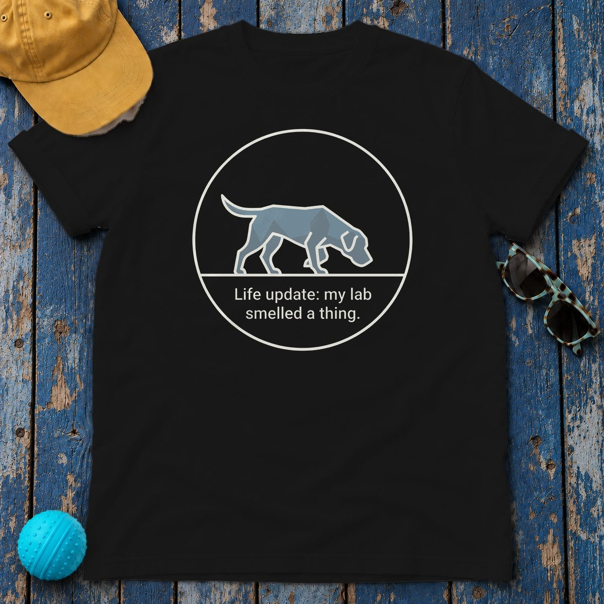 Life Update Lab Sniff T-Shirt in Black