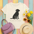 Loyal Loving Lab T-Shirt in Natural