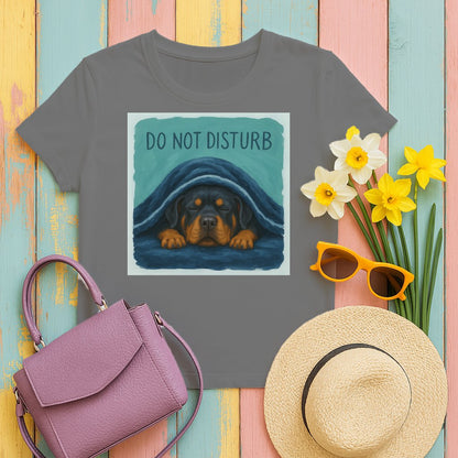 Do Not Disturb Cute Sleeping Dog Graphic Tee product