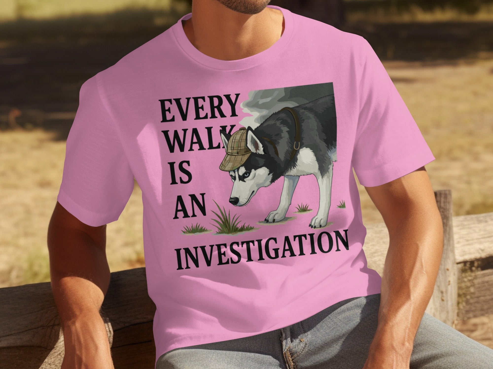 Every Walk Is an Investigation T-shirt