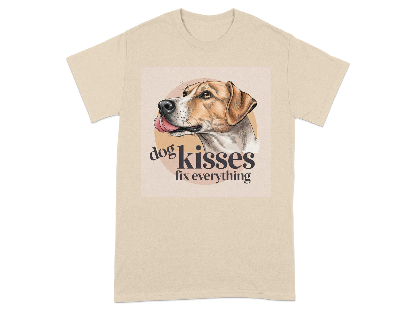 Dog Kisses Fix Everything Graphic T-shirt product